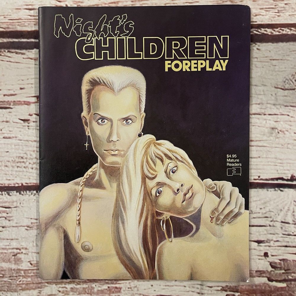 Nights Children ForePlay Wendy Snow Lang COMIC‎ Book/POSTER Horror Vintage RARE